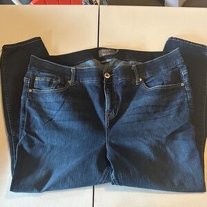 Torrid Dark Blue Skinny Jeans